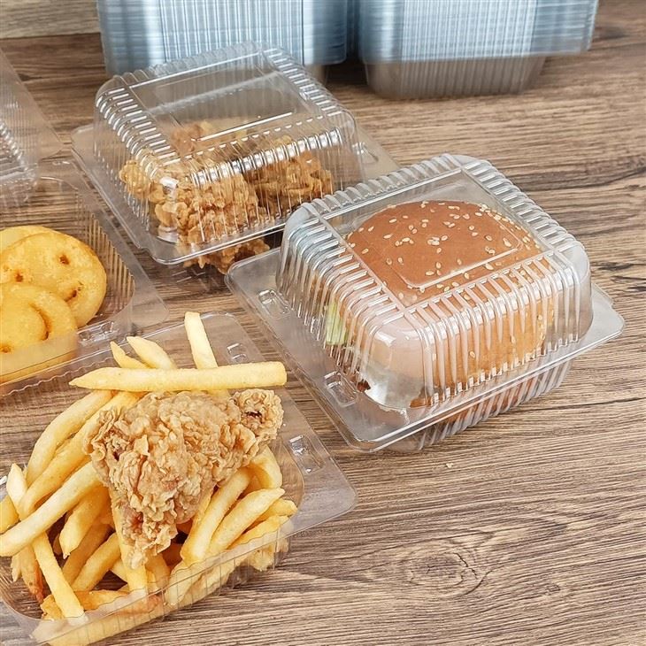 8oz - 48 oz clear PET plastic cake box wholesale