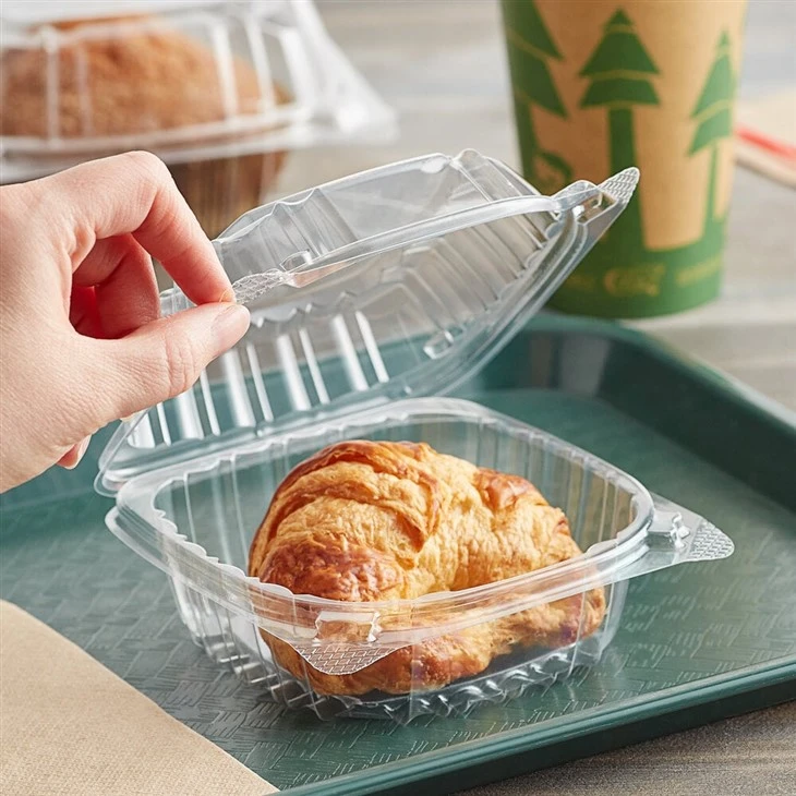 8oz - 48 oz clear PET plastic cake box wholesale